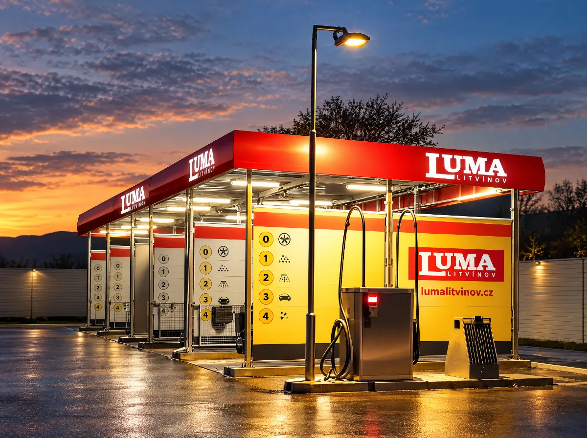 Bezkontaktní automyčka LUMA